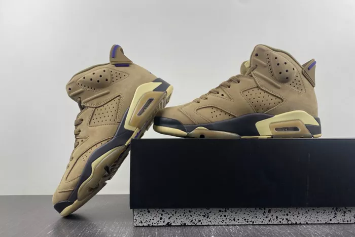 Air Jordan 6 WMNS Gore-Tex Brown Kelp FD1643-300