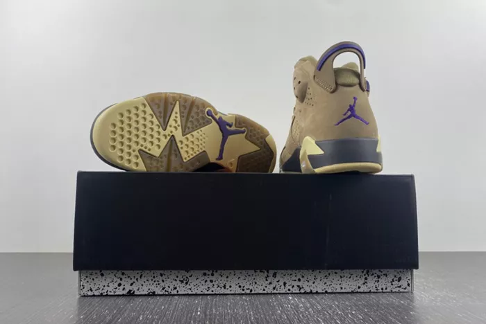 Air Jordan 6 WMNS Gore-Tex Brown Kelp FD1643-300