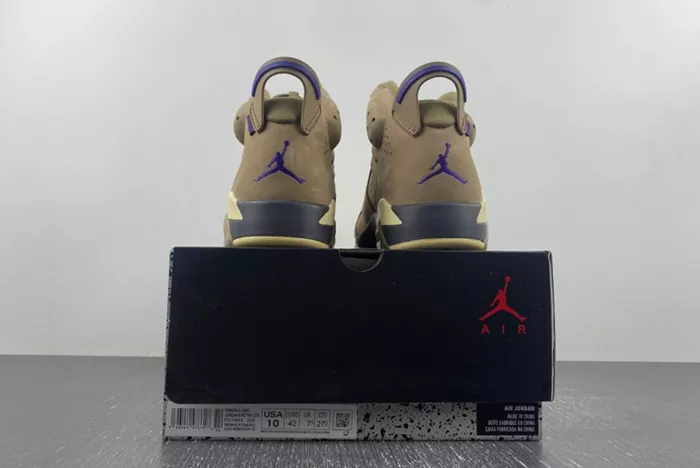 Air Jordan 6 WMNS Gore-Tex Brown Kelp FD1643-300