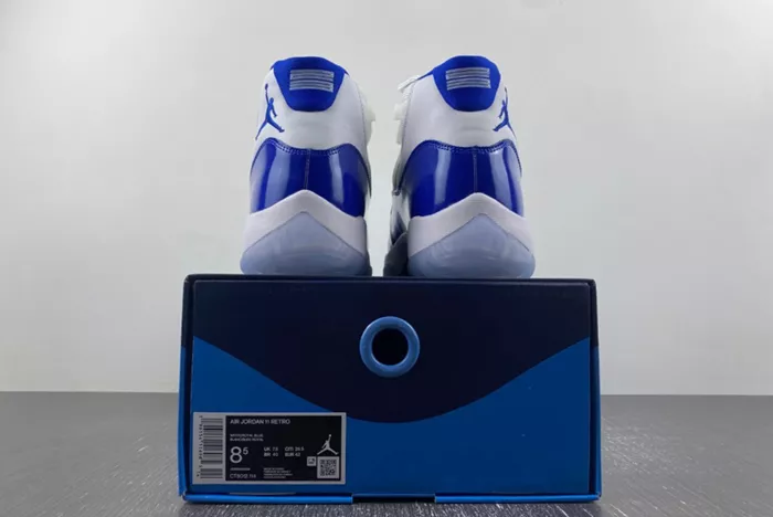 Air Jordan 11 White Blue CT8012-114