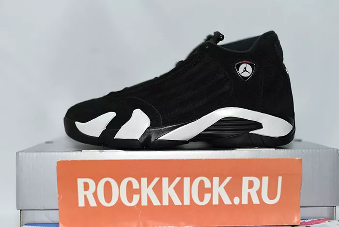 Air Jordan 14 Black/White/University Red 487401-016
