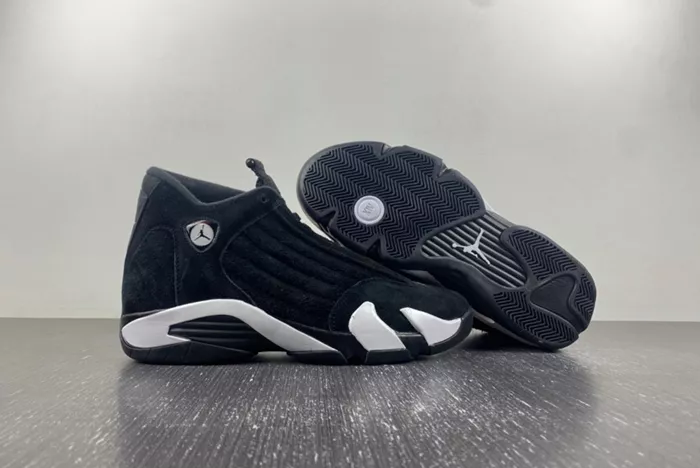 Air Jordan 14 Black/White/University Red 487401-016