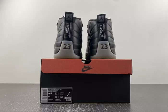 Air Jordan 12 Black/Wolf Grey CT8013--019