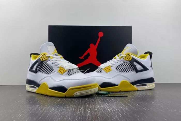 JORDAN 4 RETRO VIVID SULFUR AQ9129 101