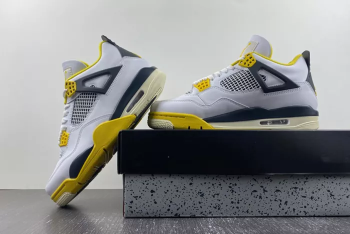 JORDAN 4 RETRO VIVID SULFUR AQ9129 101