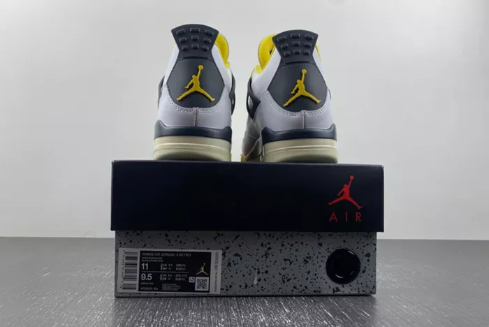 JORDAN 4 RETRO VIVID SULFUR AQ9129 101