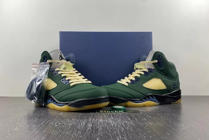 Air Jordan 5 Navy Green FZ5758-003