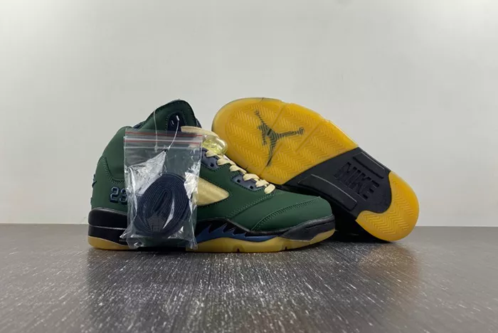 Air Jordan 5 Navy Green FZ5758-003