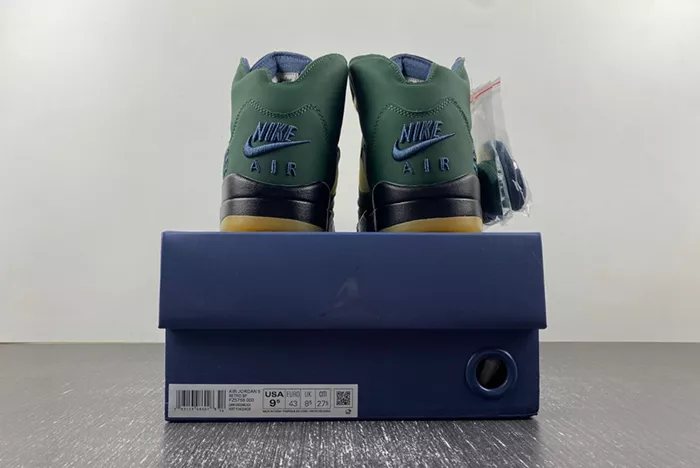 Air Jordan 5 Navy Green FZ5758-003