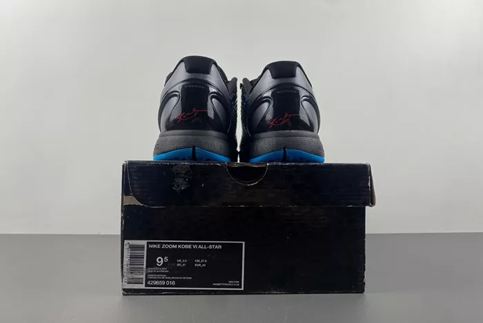 NIKE ZOOM KOBE 6 DARK KNIGHT 429659-016