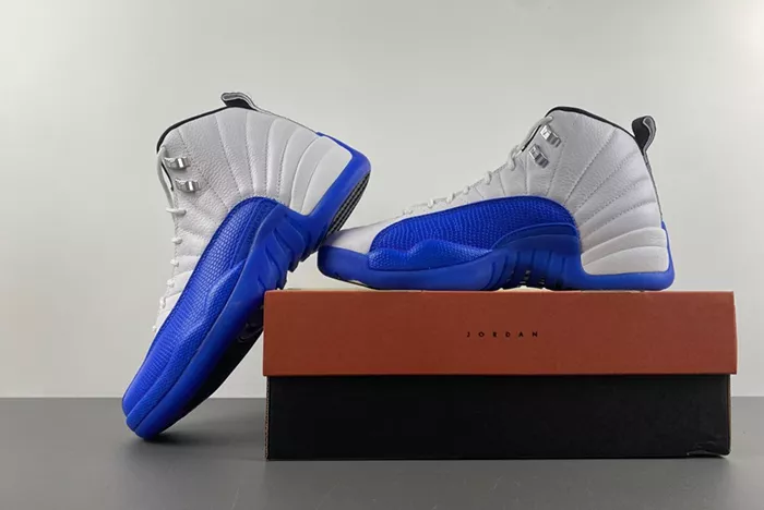 Air Jordan 12 White Blue CT8013-116-1