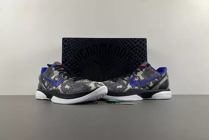 Nike Zoom Kobe 6 Grey Camo 429659-901