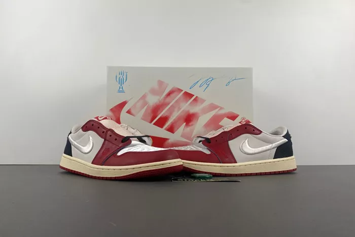 Trophy Room x Air Jordan 1 Low OG “Rookie Card: Home” HV6157-100