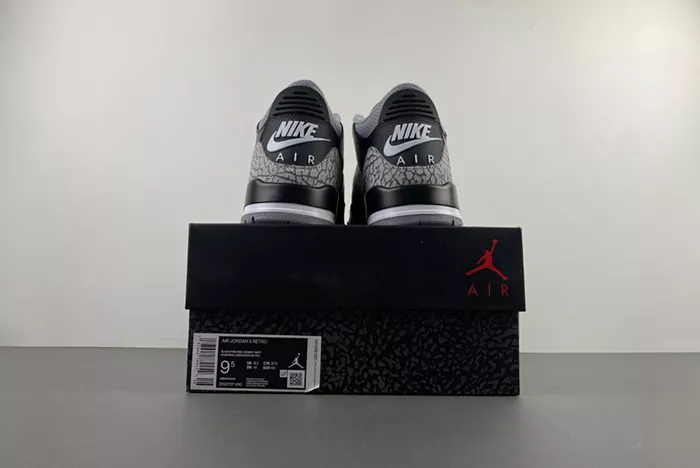 Air Jordan 3 OG Black Cement DN3707-010