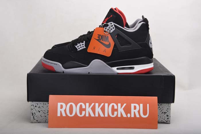 Jordan 4 Bred/ Black Cement (2019) - 308497-089